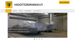 Desktop Screenshot of moottoriparkki.fi