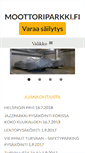 Mobile Screenshot of moottoriparkki.fi